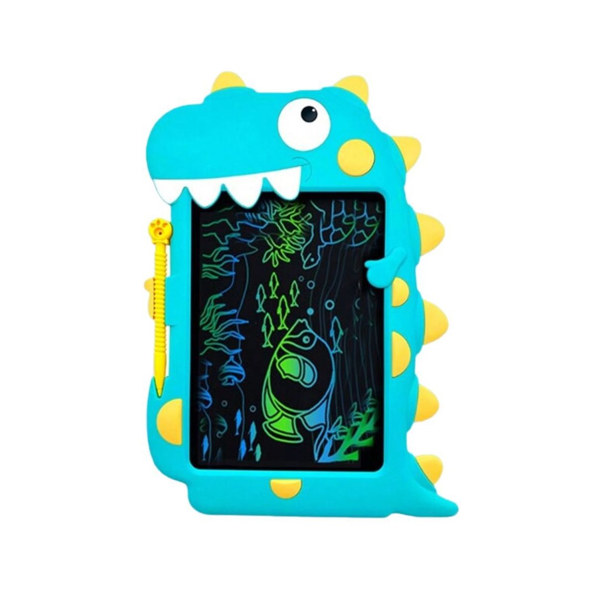 GENERICO - Pizarra Mágica Electrónica LCD En Forma De Dinosaurio