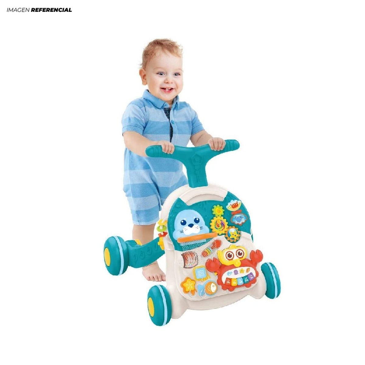 GENERICO - Andador y Mesa de Actividad para Bebés 2 en 1