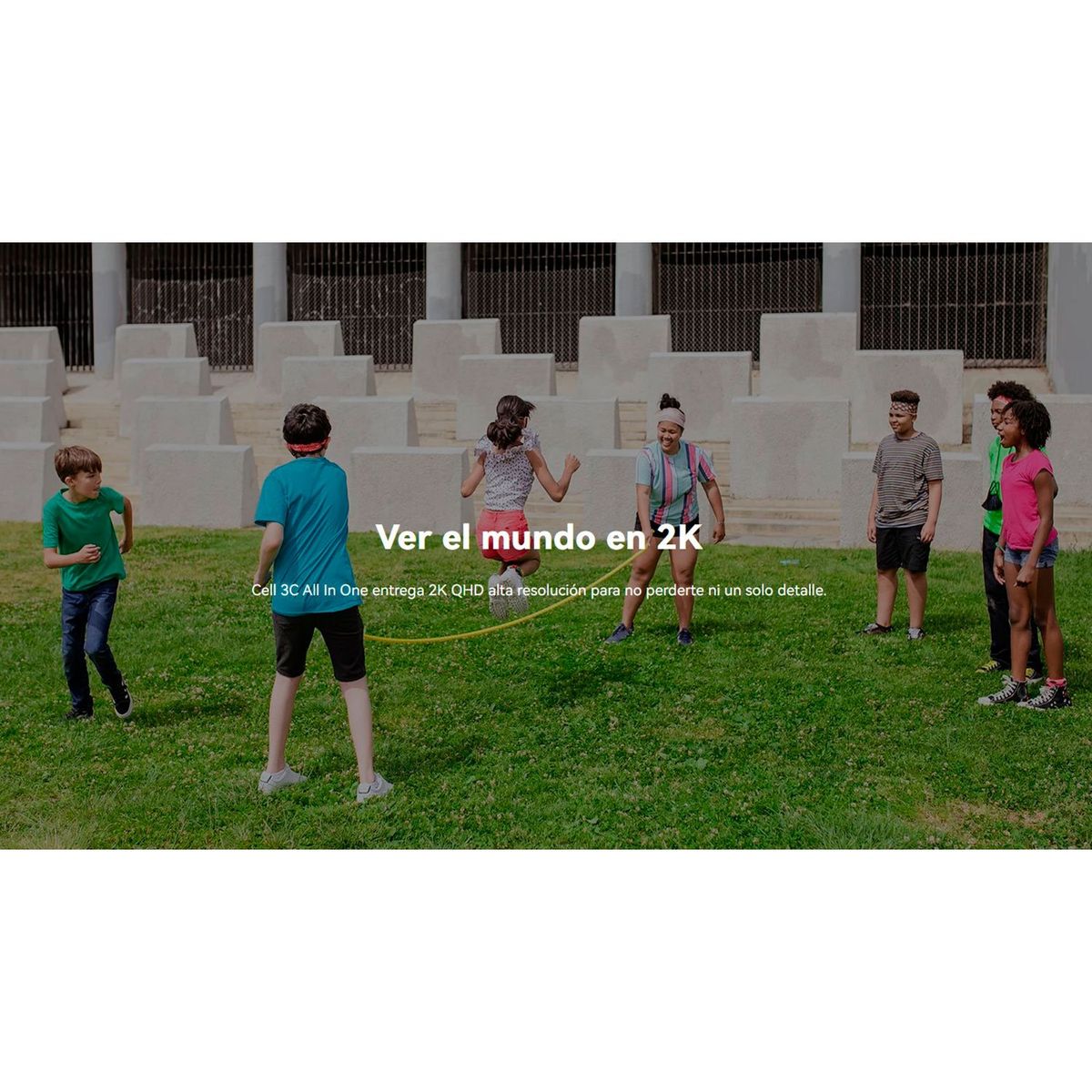 IMOU - Cámara Inalámbrica Wi-fi IMOU Cell 3C 3MP Panel Solar + SD 128GB