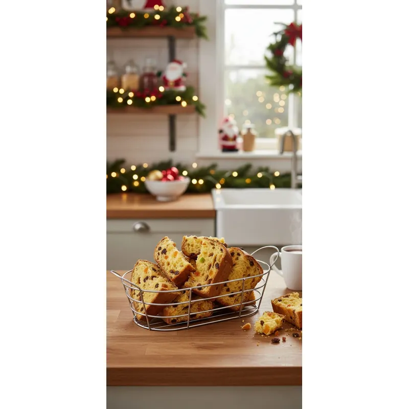 GENERICO - Cesta para Panes Ovalado estilo nordico - incluye forro en algodón