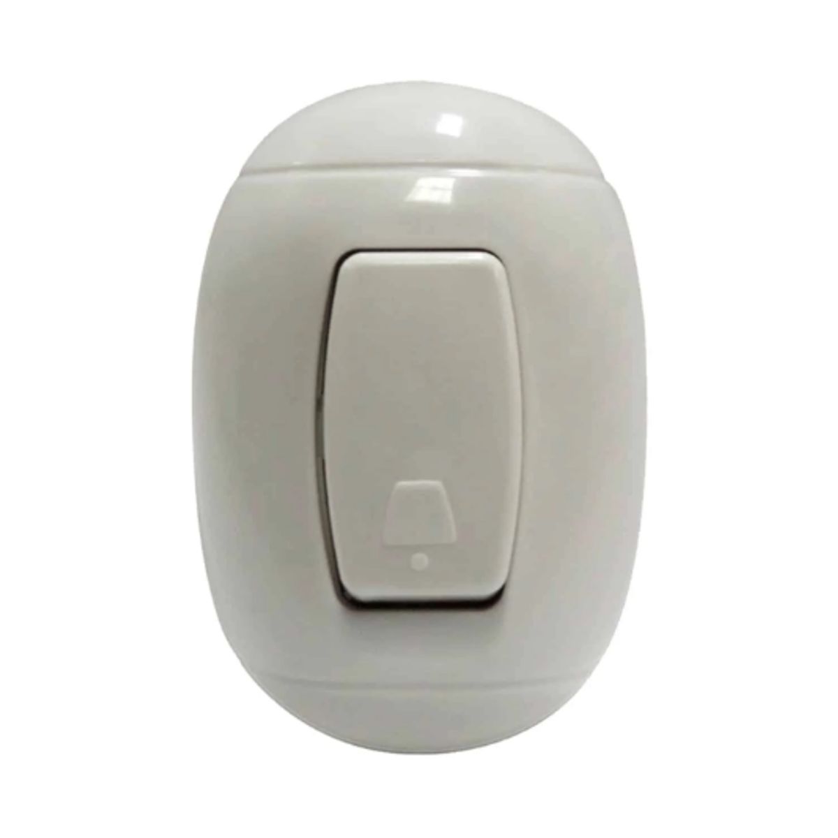 OPALUX - Pulsador para Timbre Oval 223-2WH OPALUX