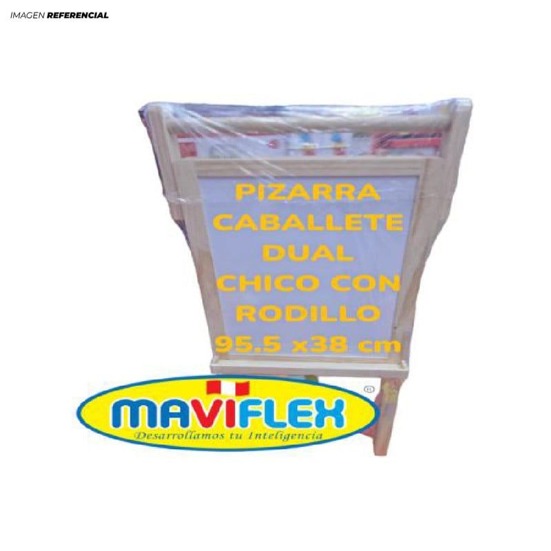 GENERICO - Pizarra Didáctica Caballete Pequeño con Rodillo