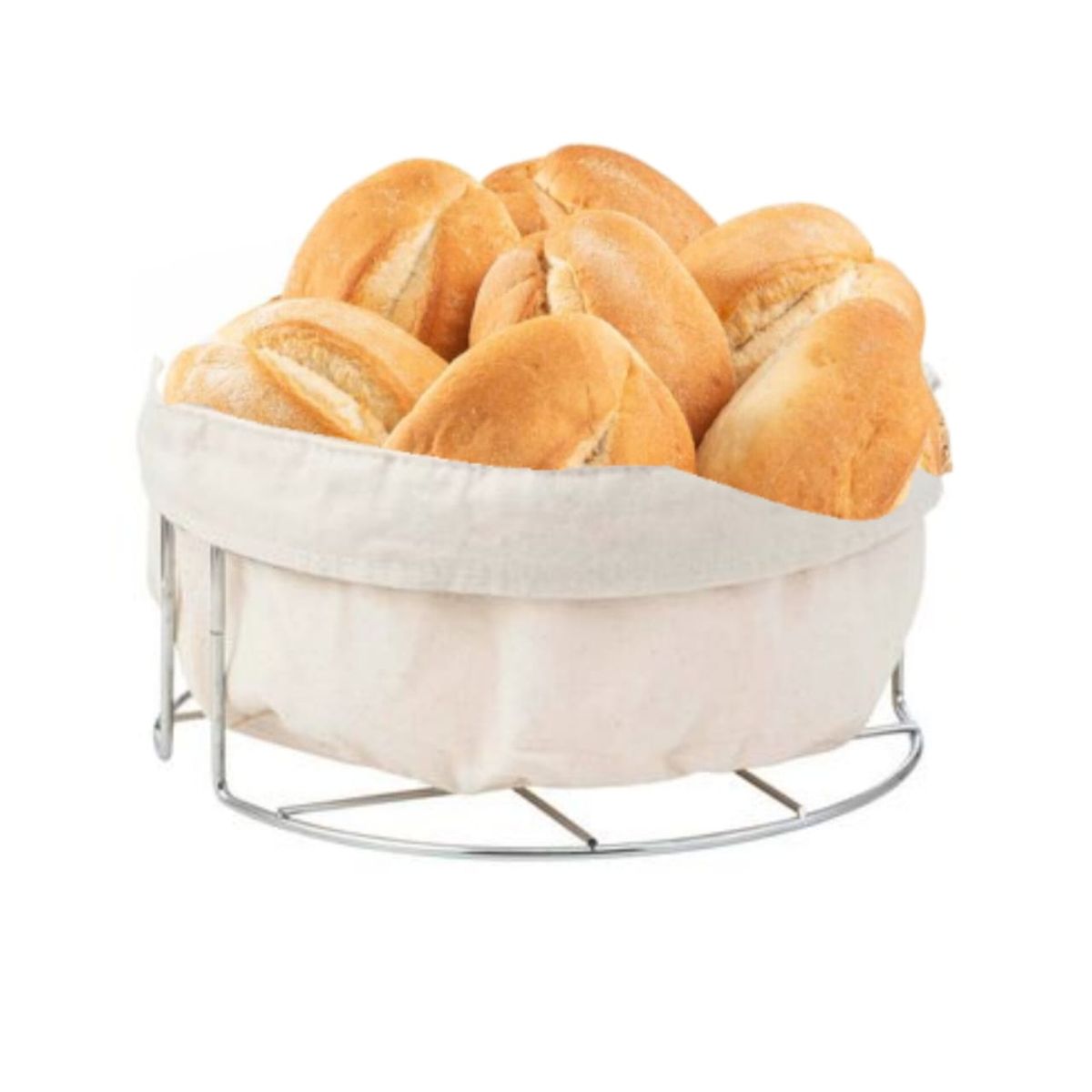 GENERICO - Cesto de Panes Redondo - incluye forro algodón