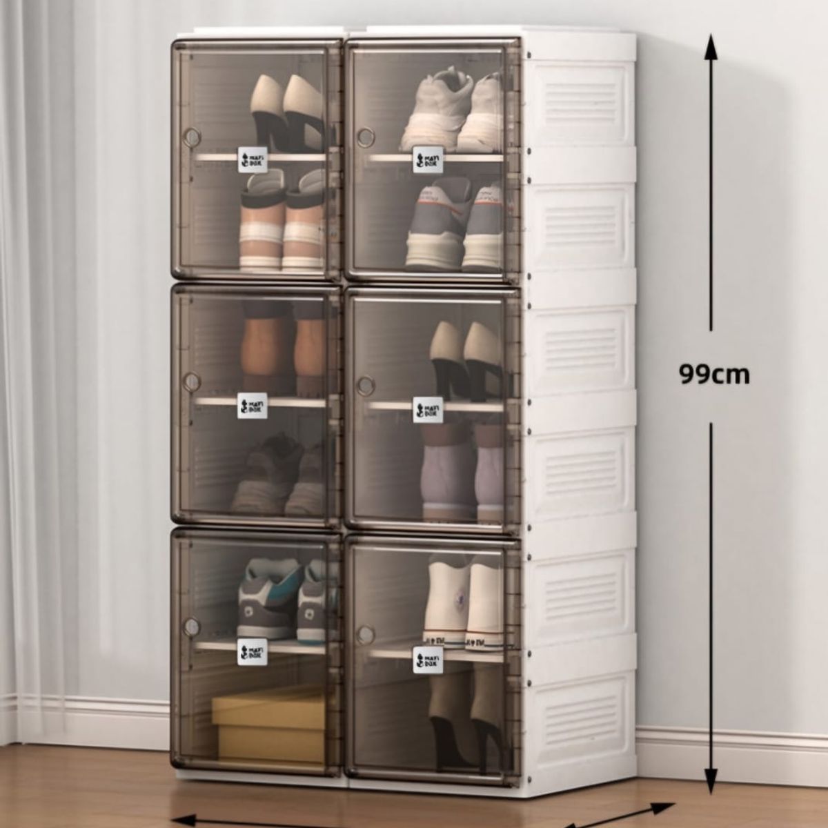 GENERICO - ZAPATERA ALTA GAMA  ARMABLE 12 PARES