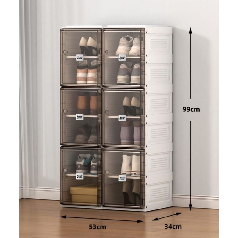 GENERICO - ZAPATERA ALTA GAMA  ARMABLE 12 PARES