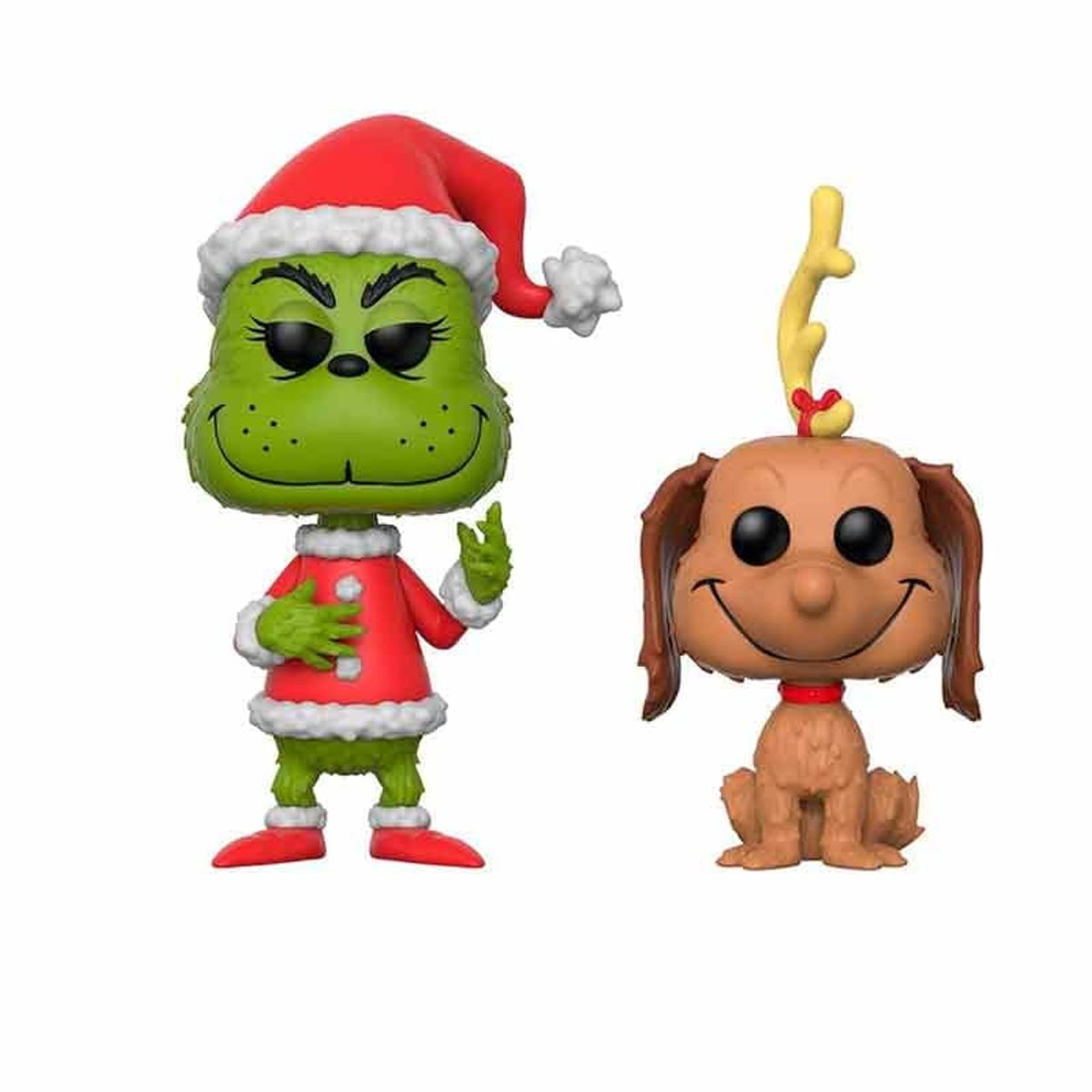 FUNKO - THE GRINCH Y MAX FUNKO SET
