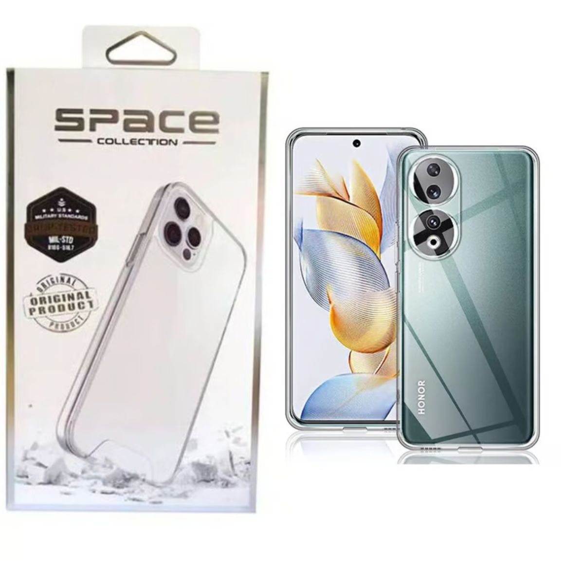 SPACE - CASE SPACE  TRANSPARENTE PARA HONOR X7B