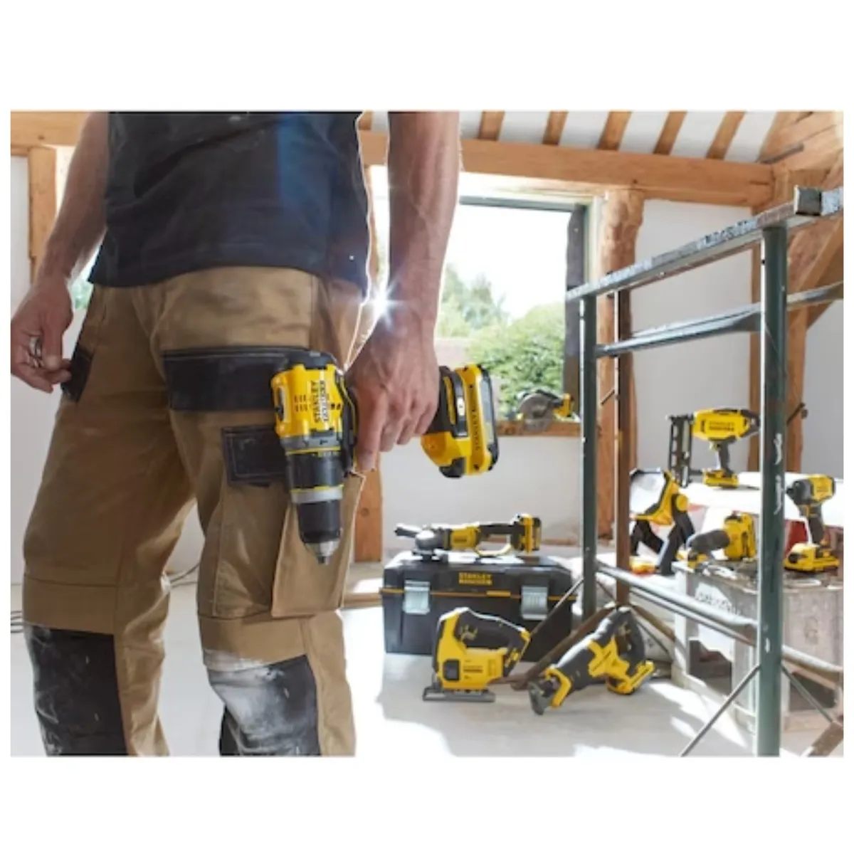 STANLEY - Batería Stanley 20V  Ión Litio 2A para herramientas inalambricas