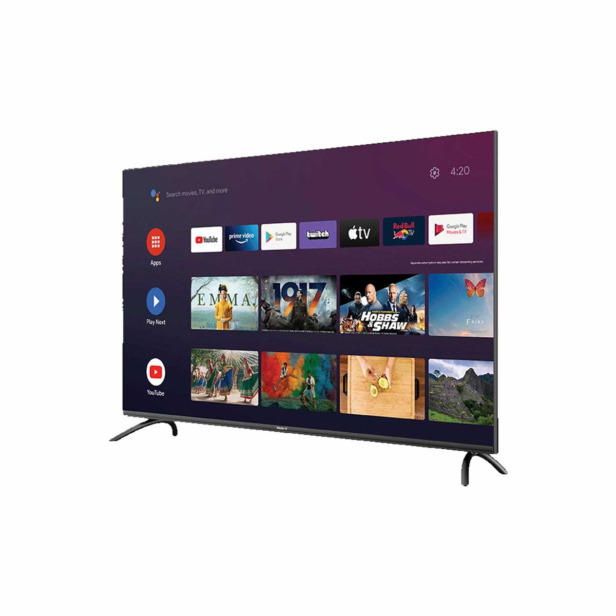 MASTER G - Smart Tv Master G Led 50 Android 4K Bluetooth