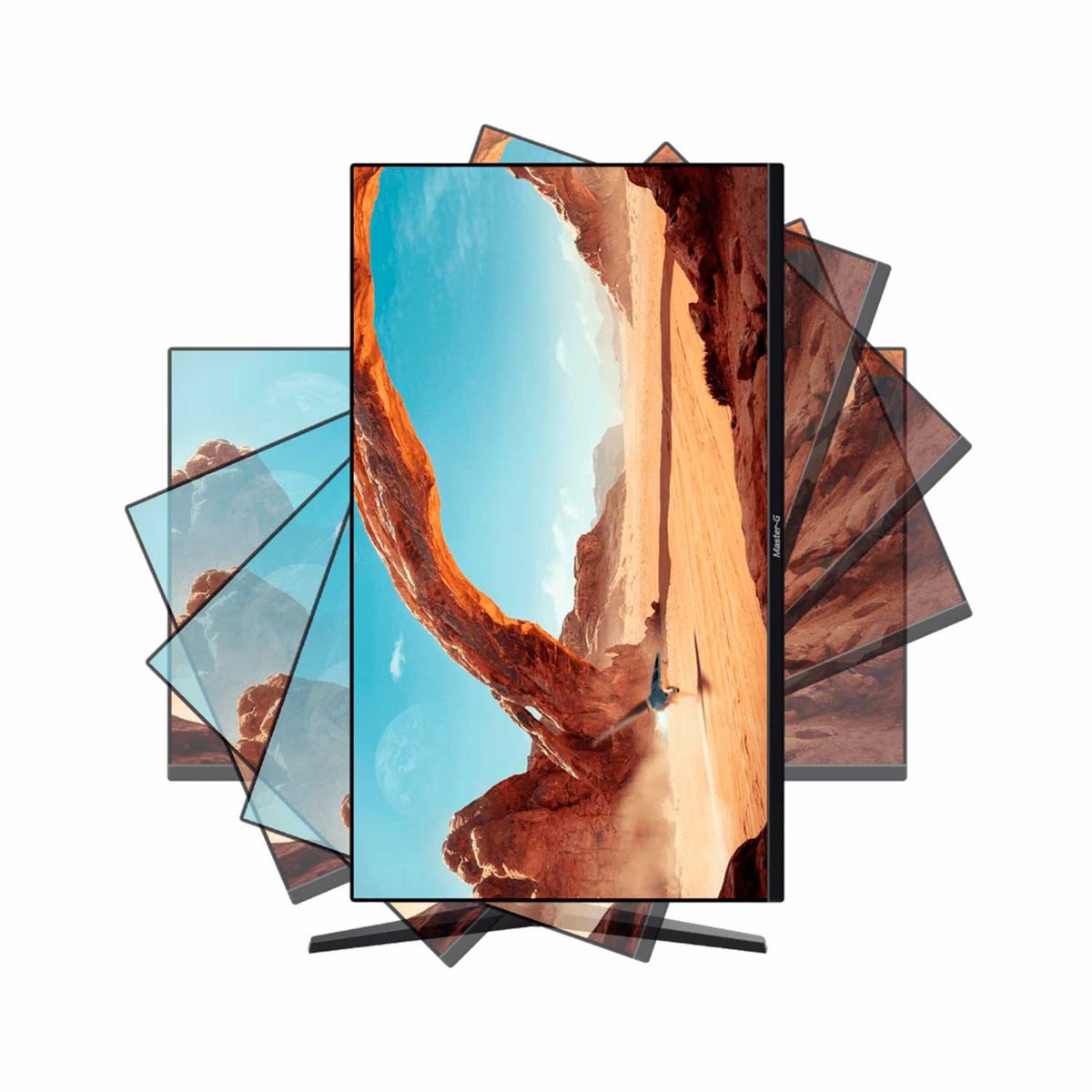 MASTER G - Monitor Gamer Master G 27 Full Hd Posición Vertical 180Hz 1Ms