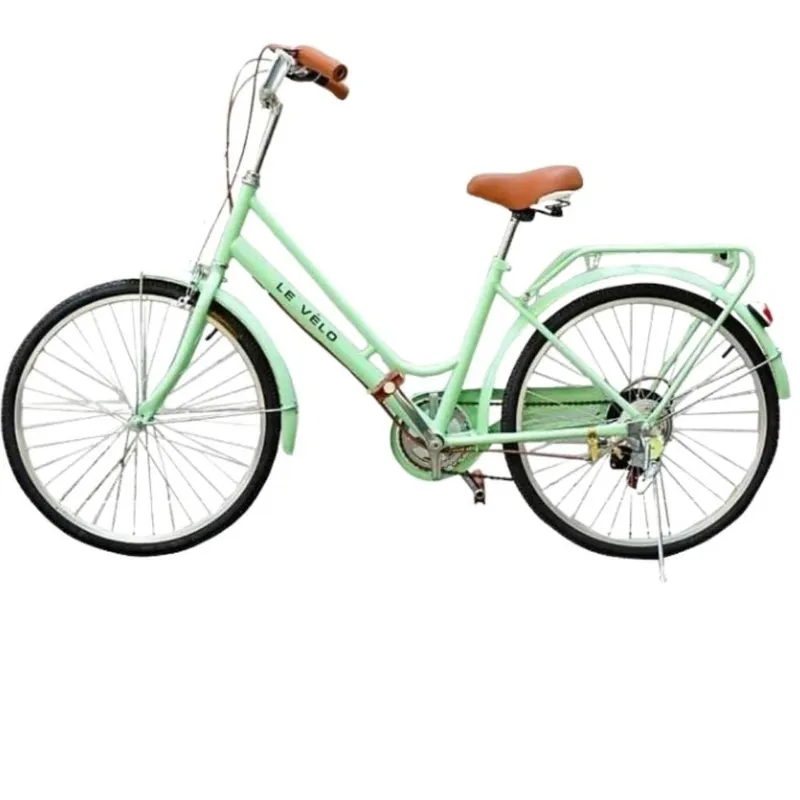 Bicicleta de paseo retro lady aro 26 Verde vintage SPORT FITNESS