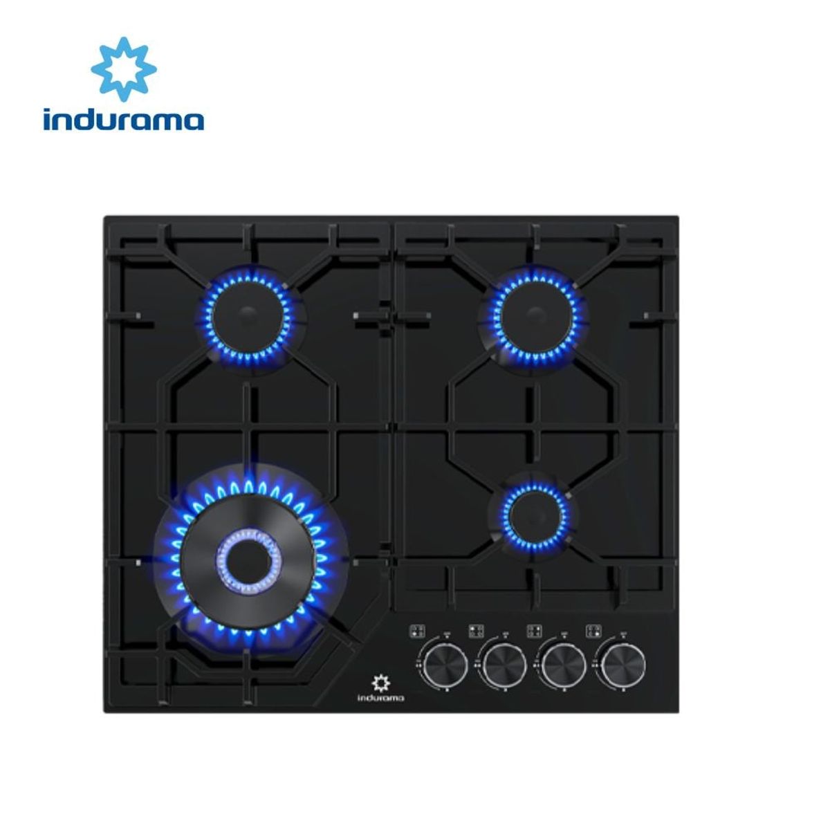 INDURAMA - Encimera A Gas Indurama EGASI-604CGNE 4h