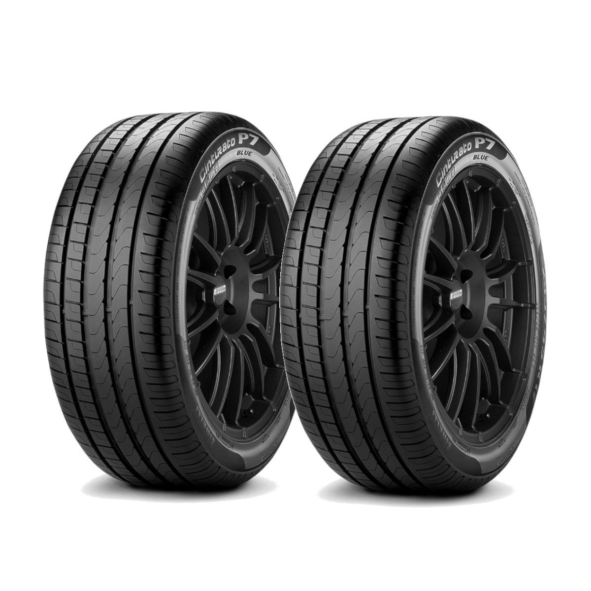 PIRELLI - Pack de 2 Llantas 205/60R15 PIRELLI CINTURATO P7 91H