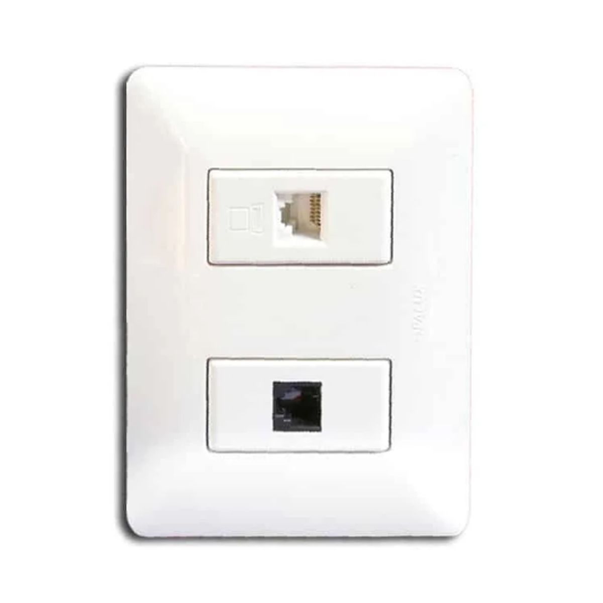 OPALUX - Toma Telefónico + Red Cat 5e BM1876 OPALUX