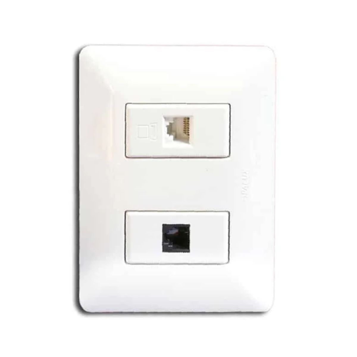 OPALUX - Toma Telefónico + Red Cat 5e BM1876 OPALUX