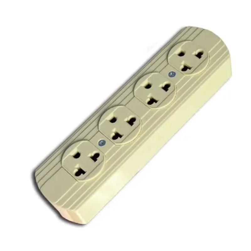 OPALUX - Tomacorriente 4 Salidas Universales U30 OPALUX