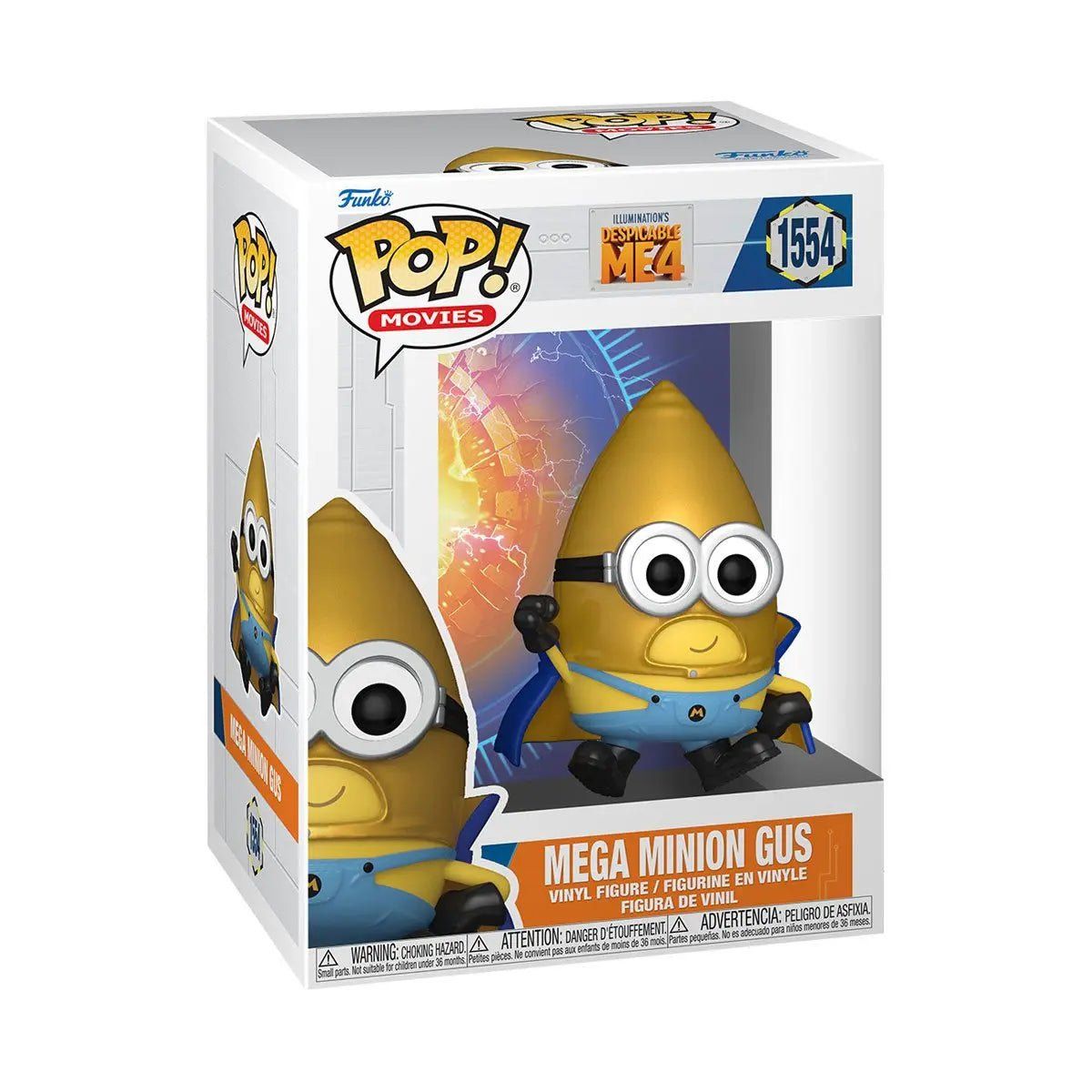 FUNKO - Funko Pop Movies Despicable Me 4 Mi Villano Favorito - Mega Minion Gus 1554