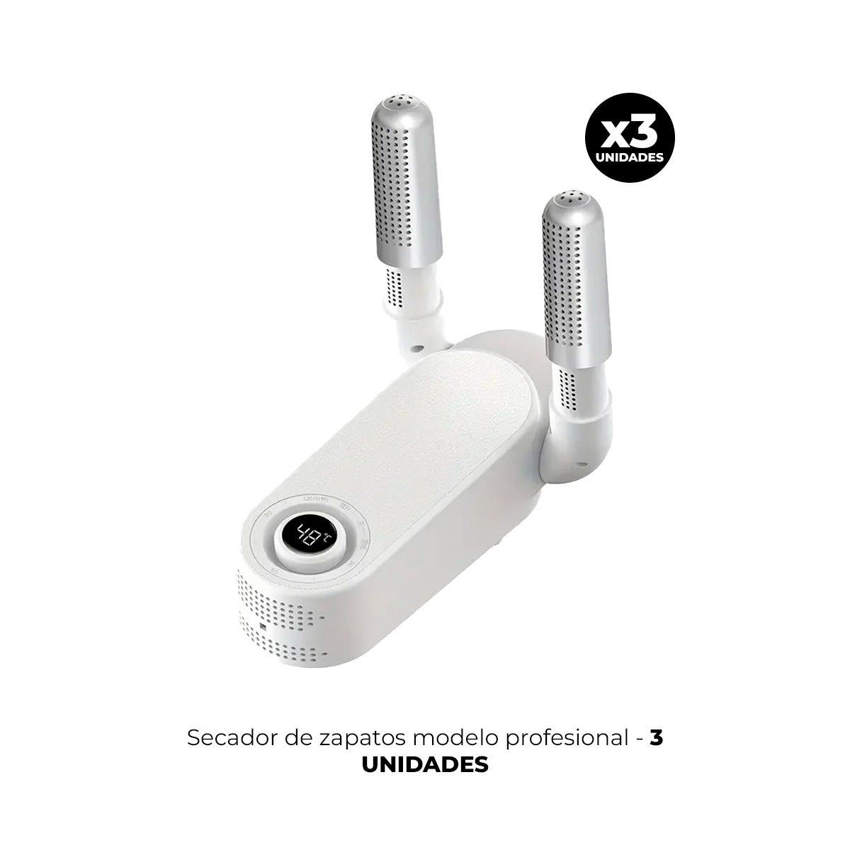 IMPORTADO MC - 3 SECADOR DE ZAPATOS MODELO PROFESIONAL IDEAL PARA ESTE INVIERNO