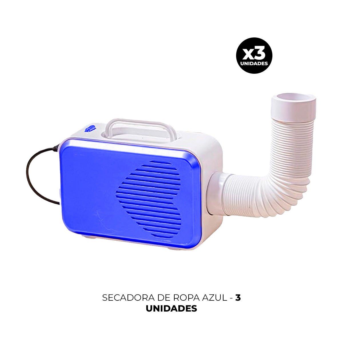 IMPORTADO MC - 3 SECADORA DE ROPA AZUL