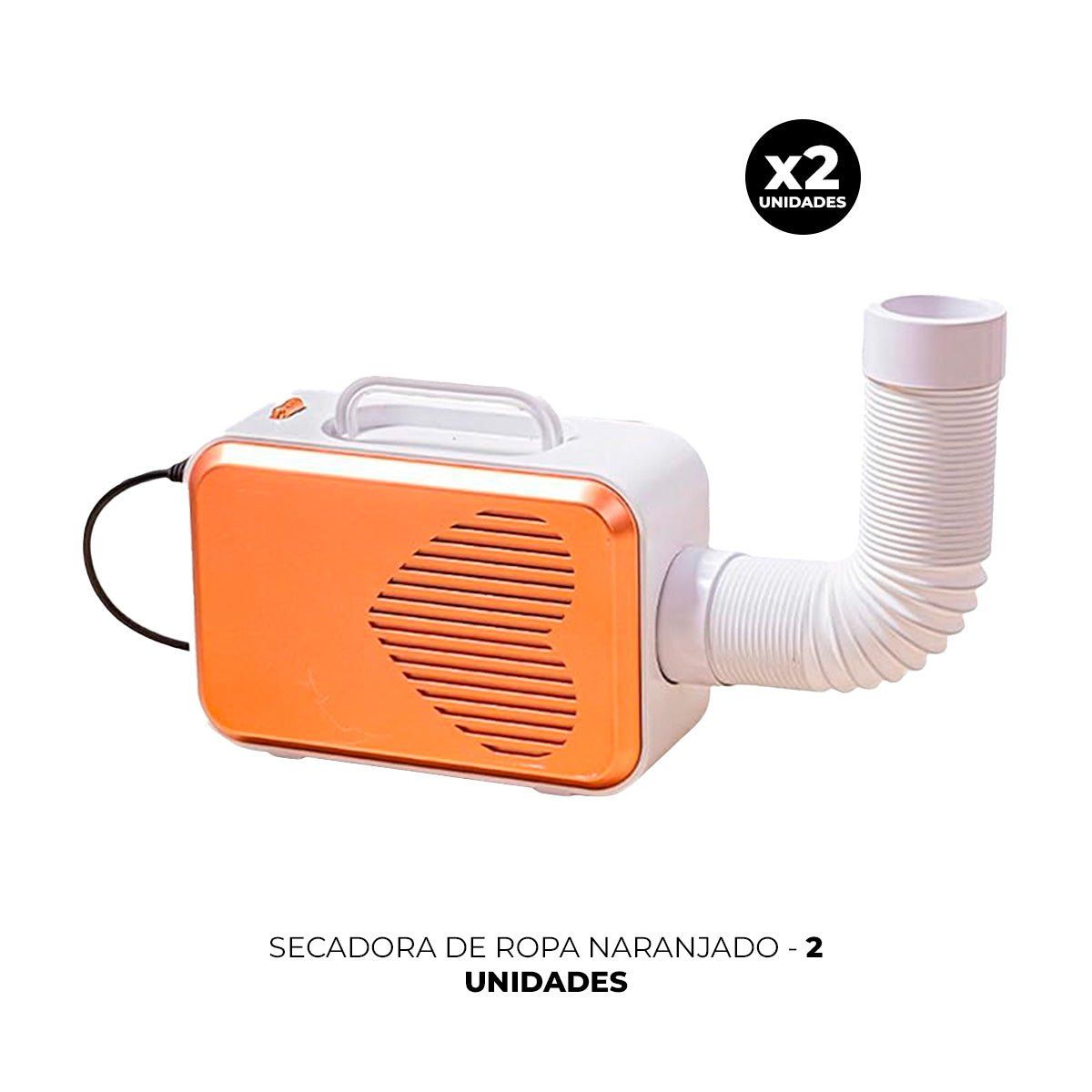 IMPORTADO MC - 2 SECADORA DE ROPA NARANJA