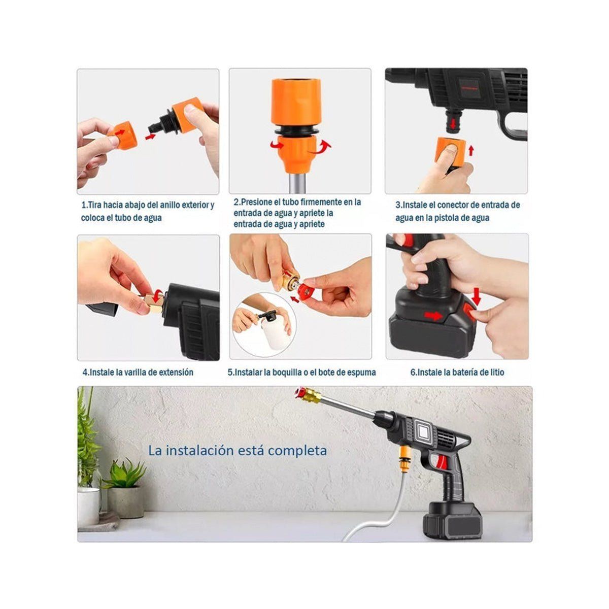 IMPORTADO MC - HIDROLAVADORA PORTATIL 120 V