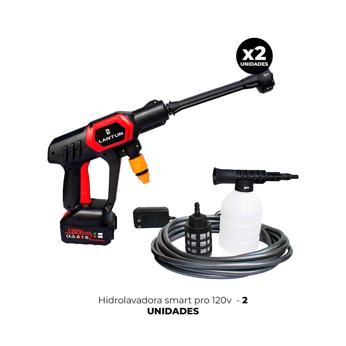 IMPORTADO MC - 2 HIDROLAVADORA SMART PRO 120V