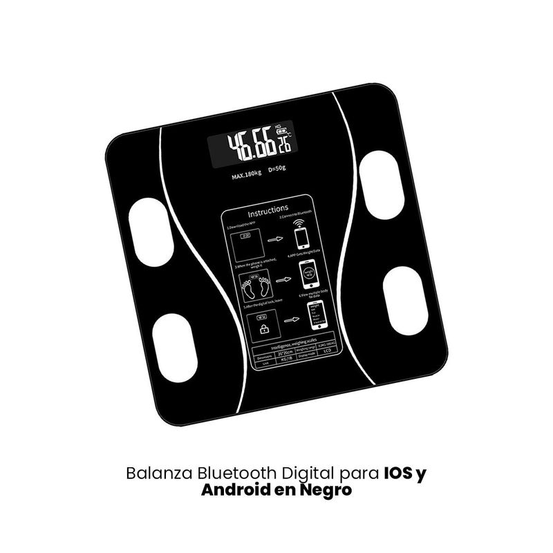 IMPORTADO MC - BALANZAS DIGITALES DE PESO INTELIGENTES BLUETOOTH