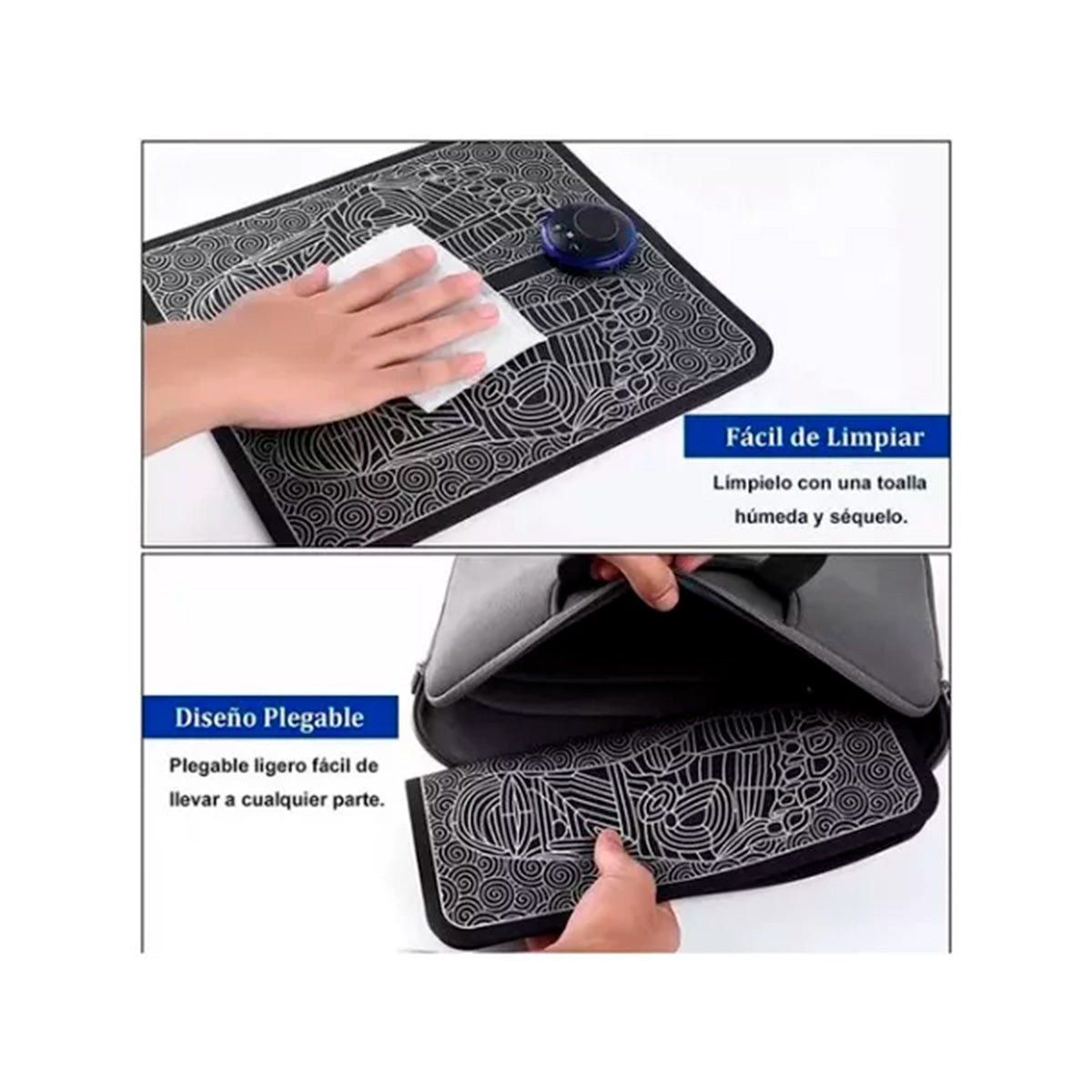 IMPORTADO MC - 2 MASAJEADOR DE PIES CON BATERÍA RECARGABLE