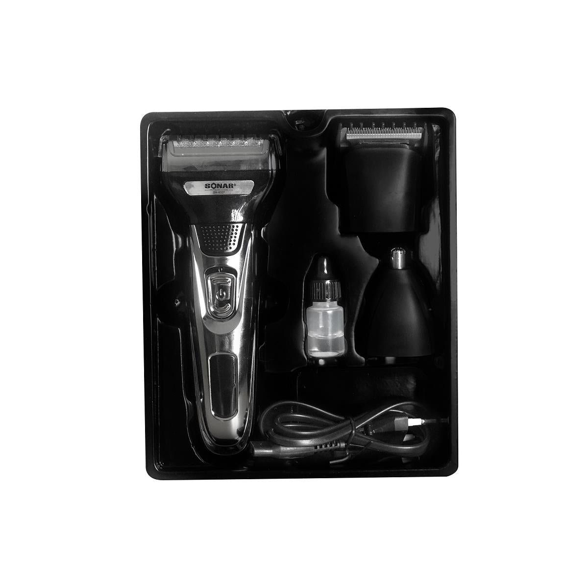 IMPORTADO MC - 2 MAQUINA PROFESIONAL SONAR 3 EN 1 NEGRO