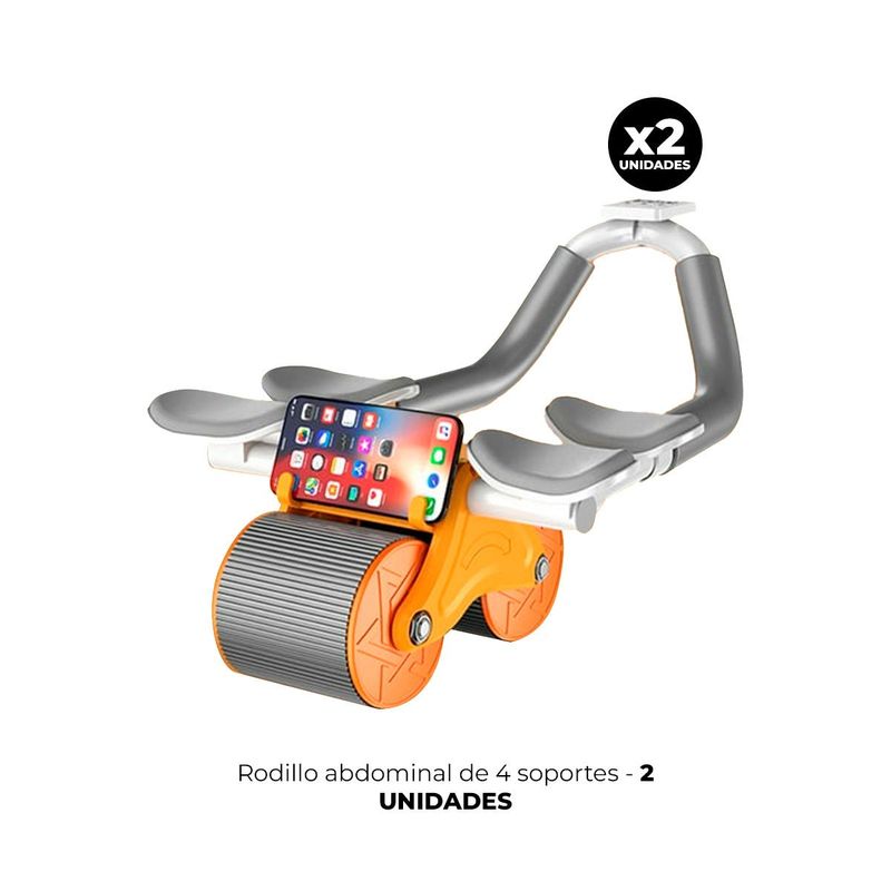IMPORTADO MC - 2 RODILLO ABDOMINAL DE 4 SOPORTES