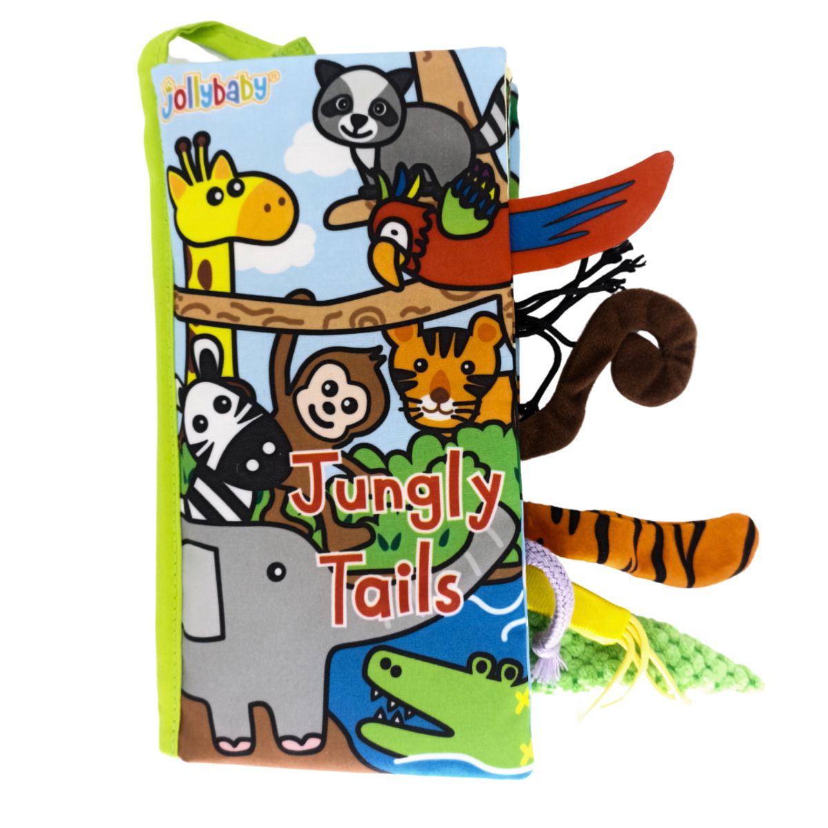 GENERICO - Libro de Tela con Colita - Jungla