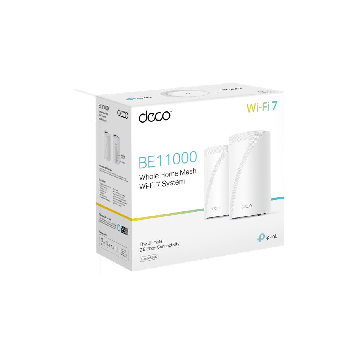 TP LINK - DECO BE65  2PACK Sistema WiFi 7 TRI-DANDA BE11000 TP-LINK
