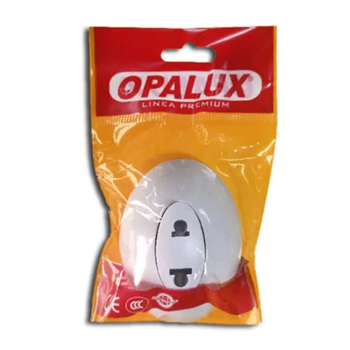 OPALUX - Tomacorriente Simple Universal 2 Polos OP-VT56 OPALUX