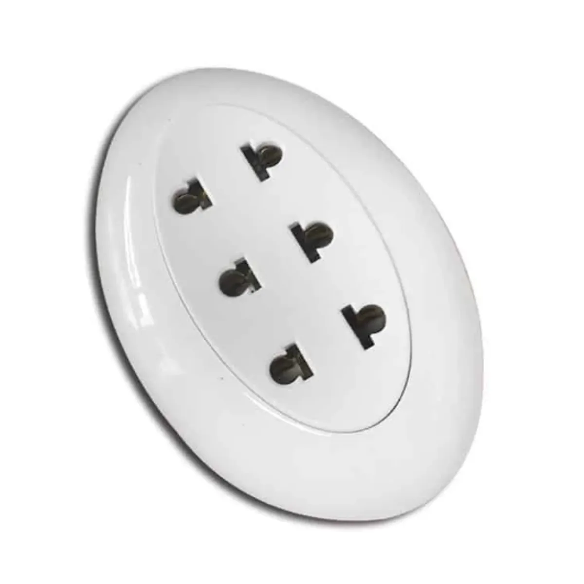 OPALUX - Tomacorriente Triple Universal 2 Polos OP-VT78 OPALUX