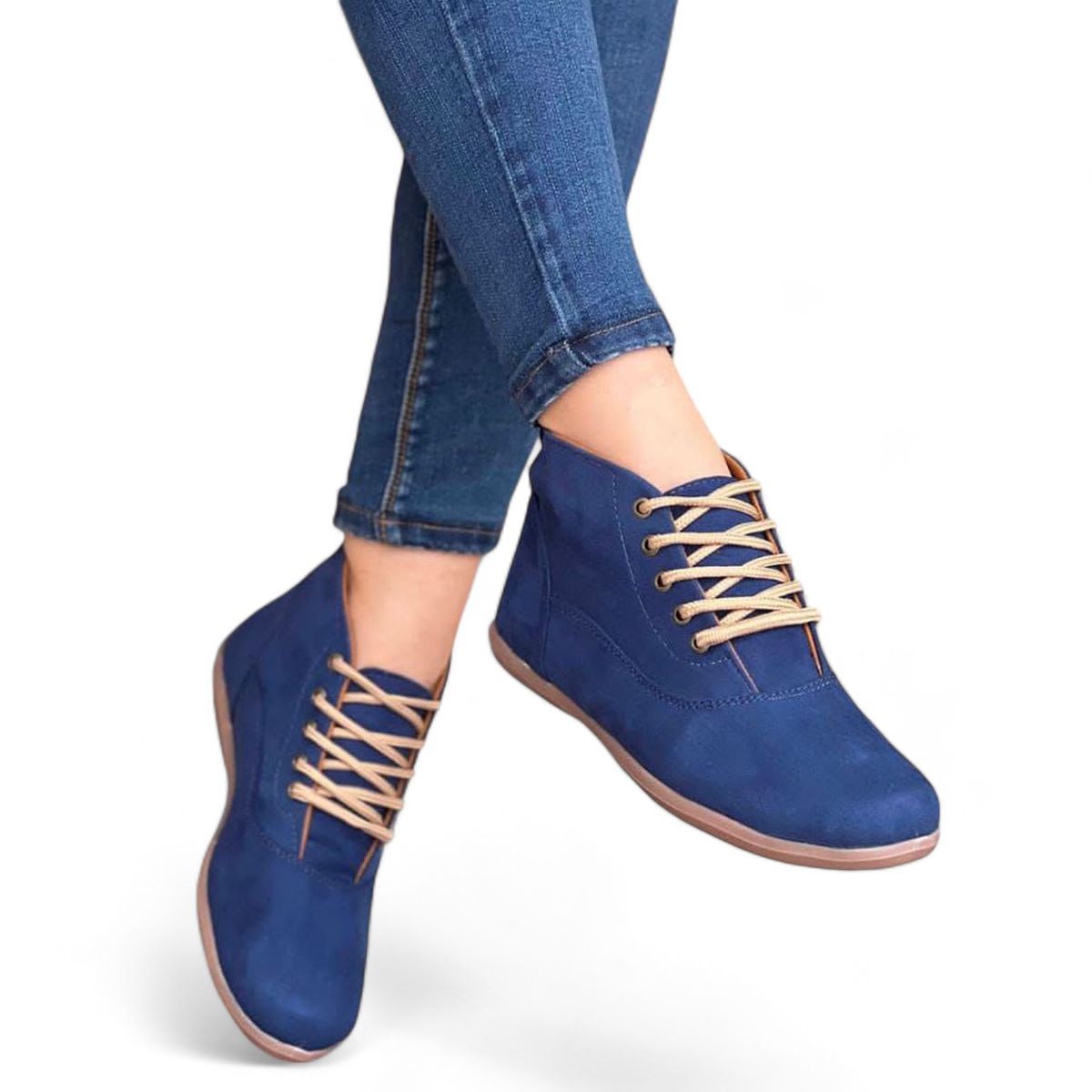 GENERICO - Botin Mujer Trm2046L-40 Color Azul