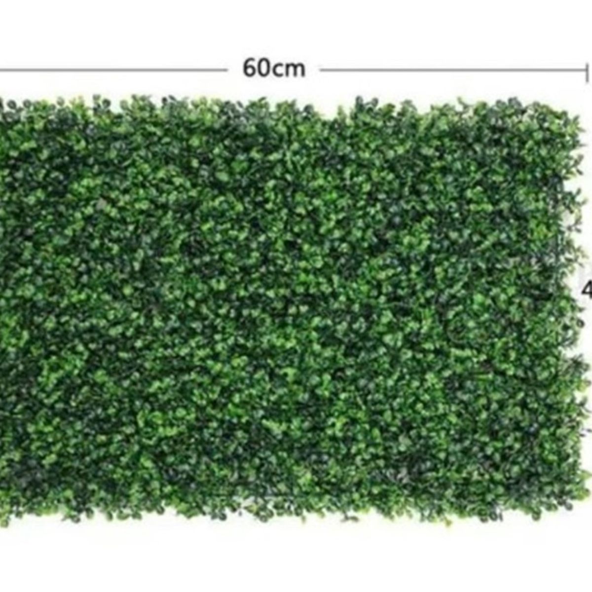 GENERICO - GRAS VERDE SINTETICO PARA PARED 60 X 40 CM