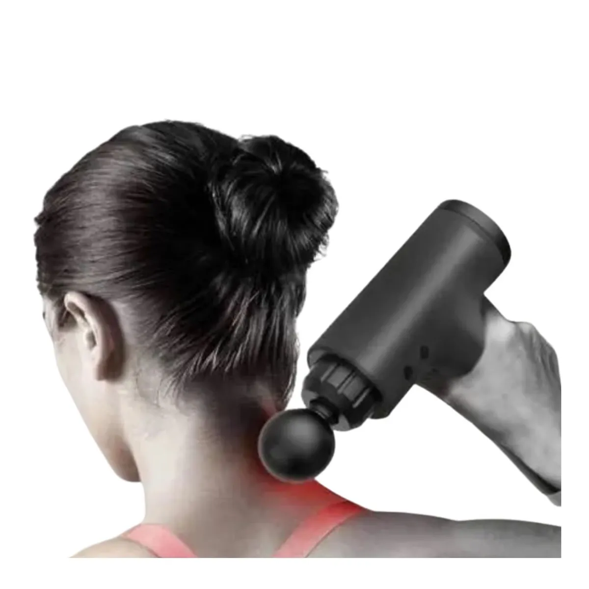 GENERICO - Masajeador Muscular Percutor facial gun 6 Velocidades