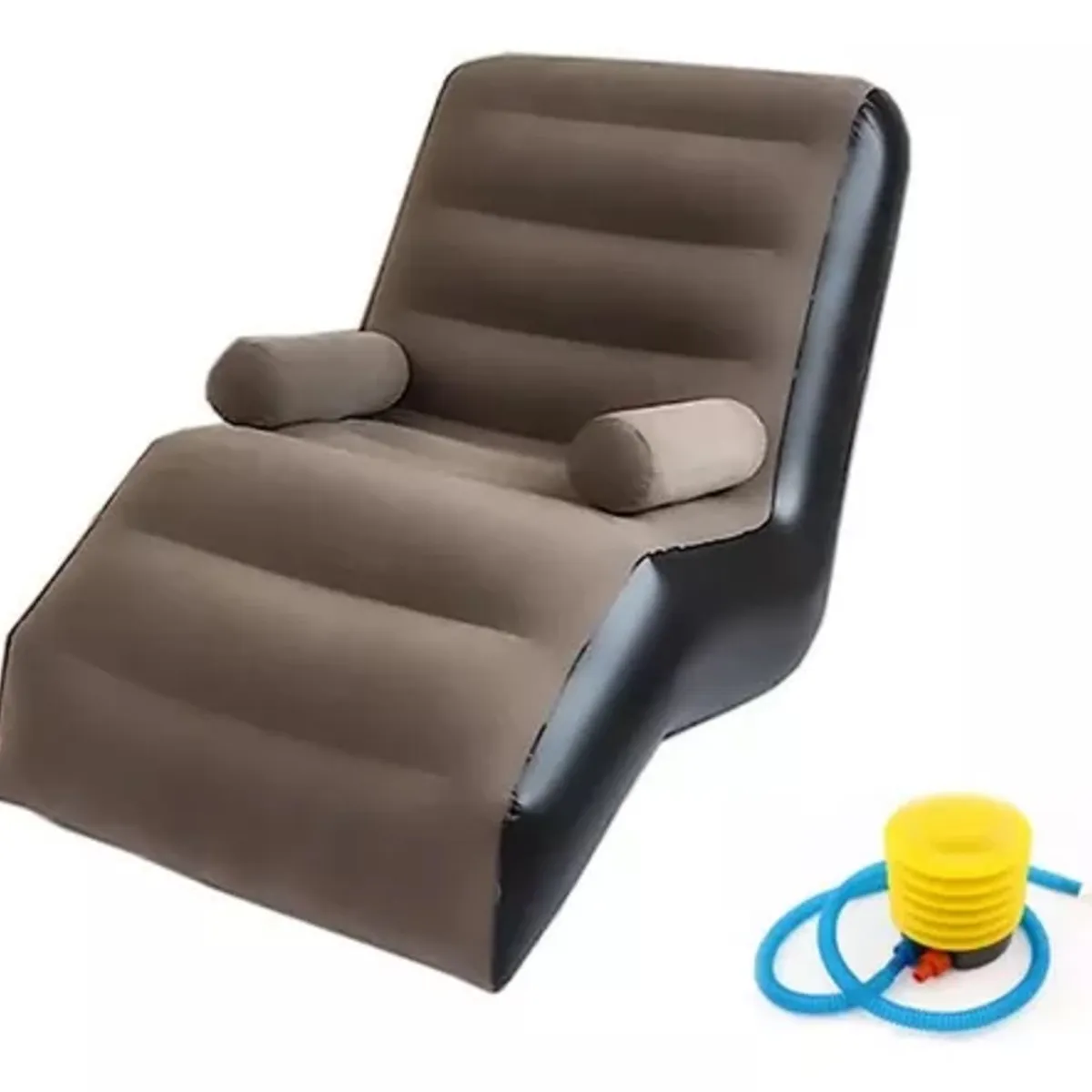 GENERICO - Sillon Infable Para Hogar Y Oficina Marron
