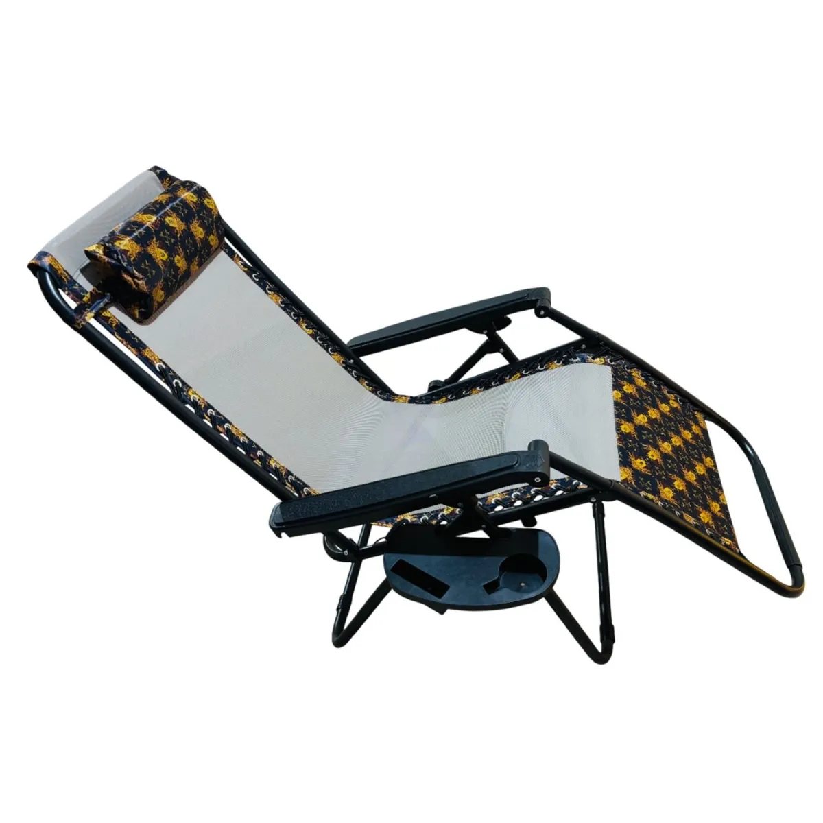 GENERICO - Silla para Terraza o Playera con Bandeja AzulG