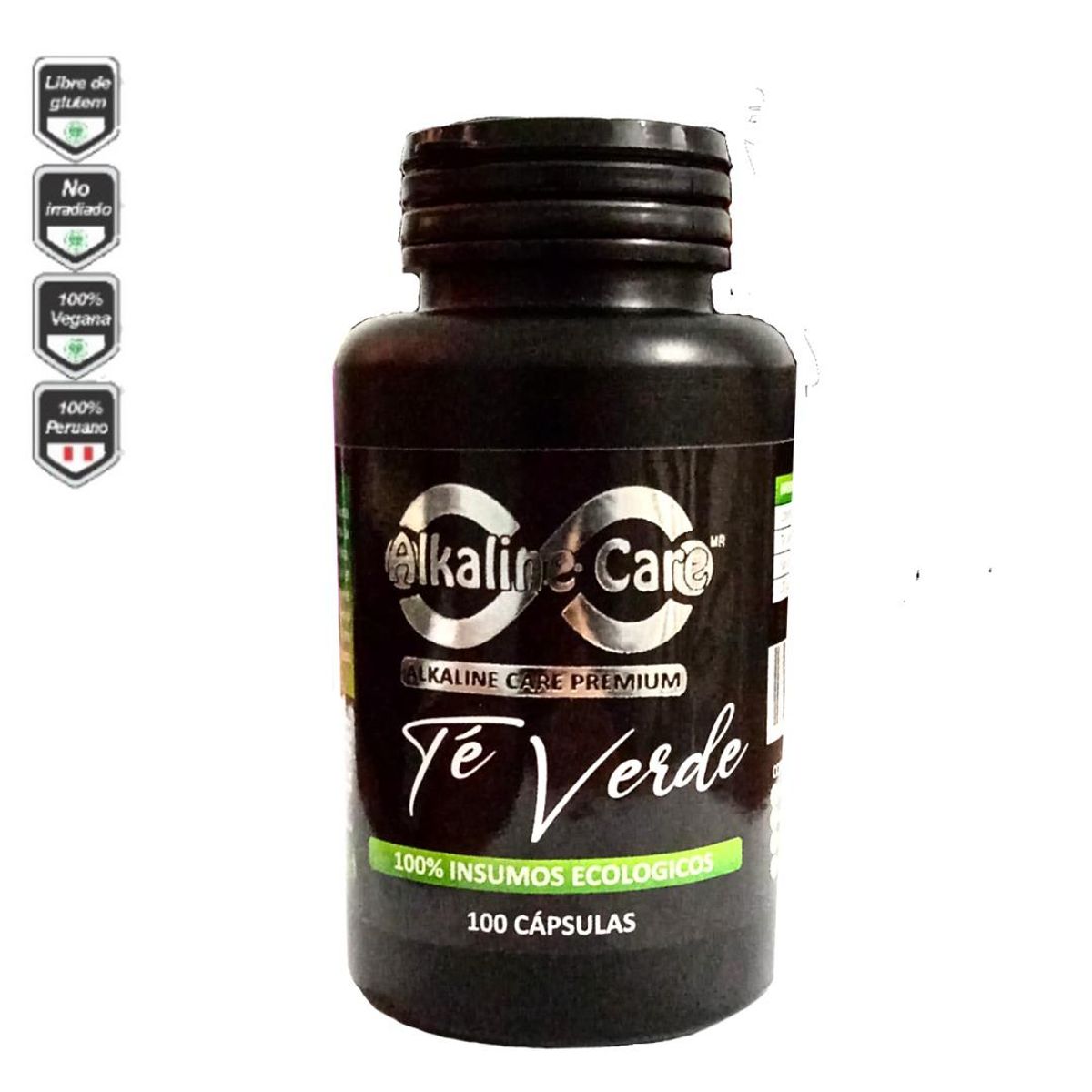 ALKALINE CARE - Té verde 200 cápsulas Alkaline Care