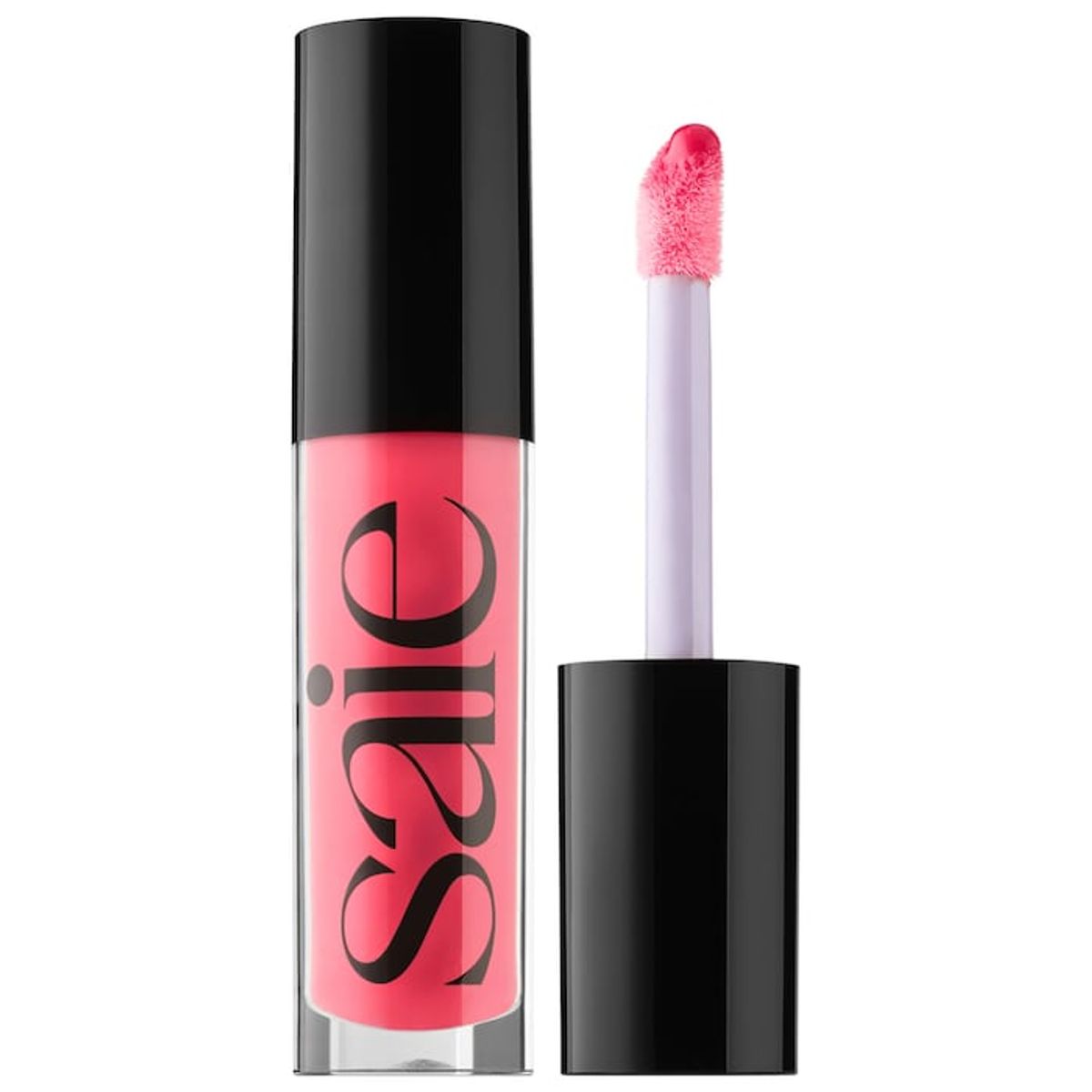 SAIE - Brillo Labial Hidratante Glossybounce Saie  Play rosa 5 ml