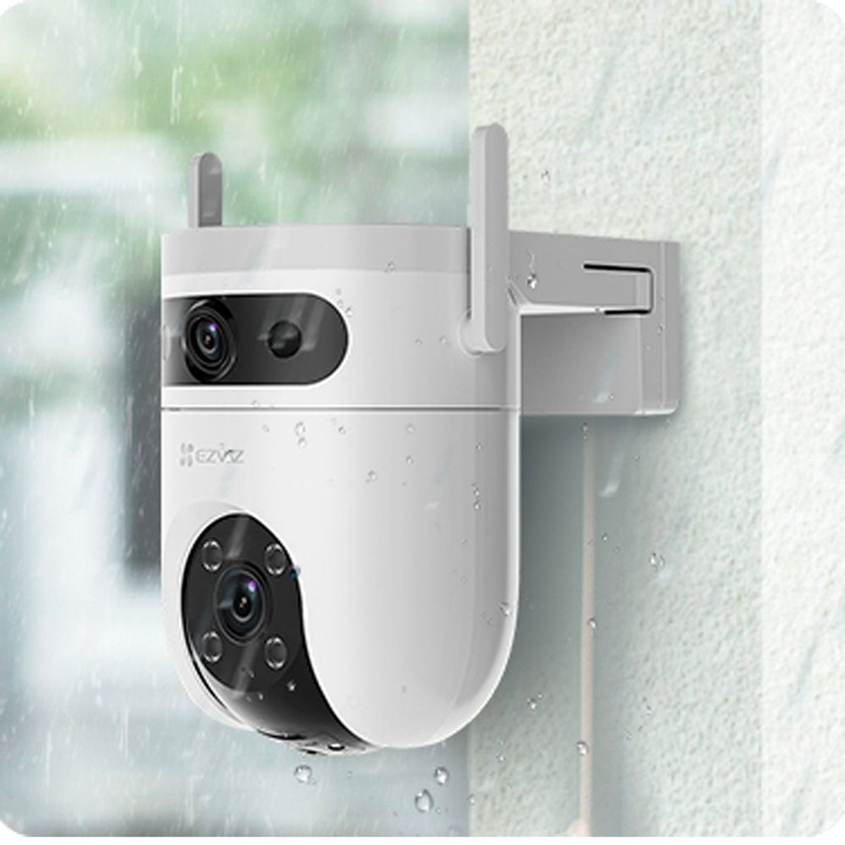 EZVIZ - Ezviz H9c Dual 2k Camara De Seguridad Wifi Doble Lente 3mp