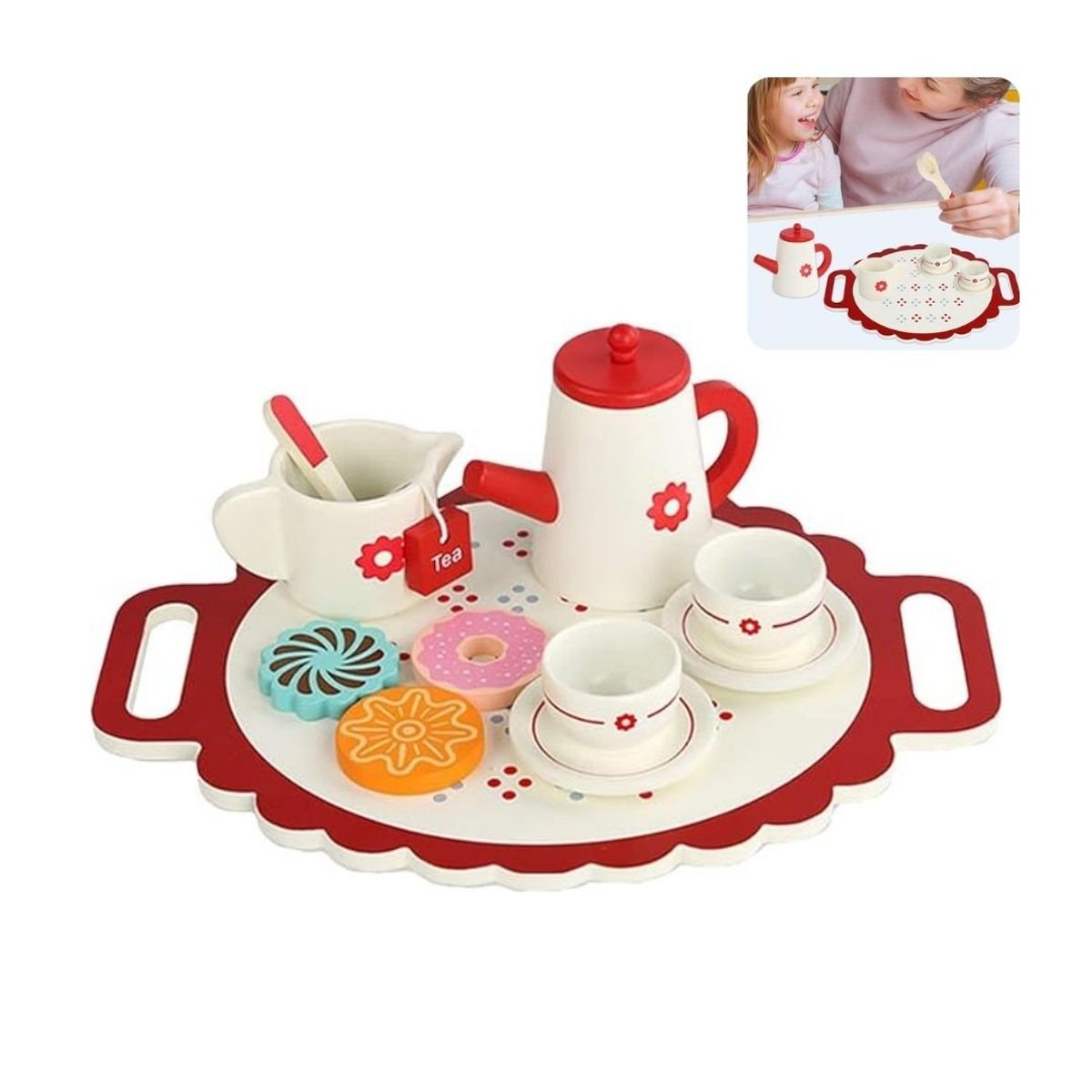 GENERICO - Juego Didáctico Té De La Tarde Para Niñas