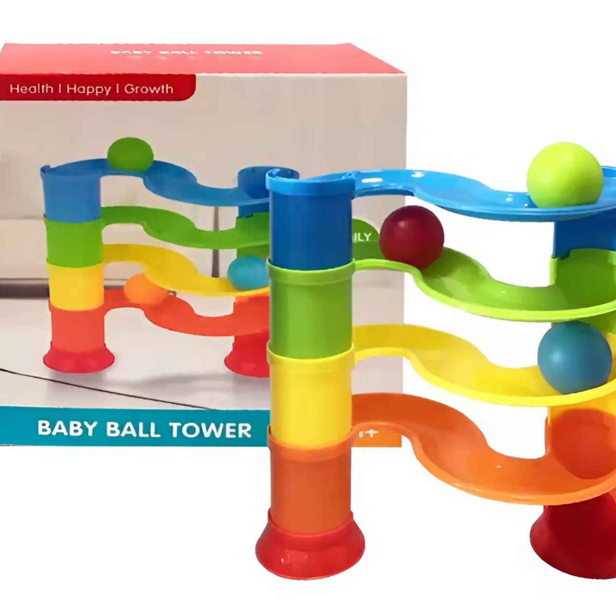GENERICO - Juguete Didáctico Torre de Bolas