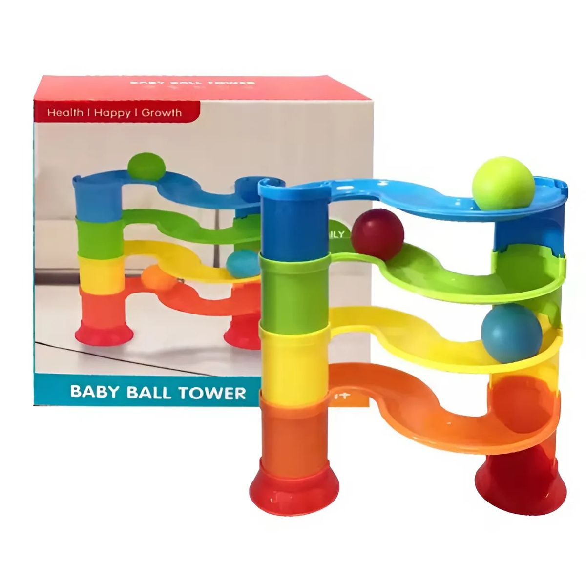 GENERICO - Juguete Didáctico Torre de Bolas