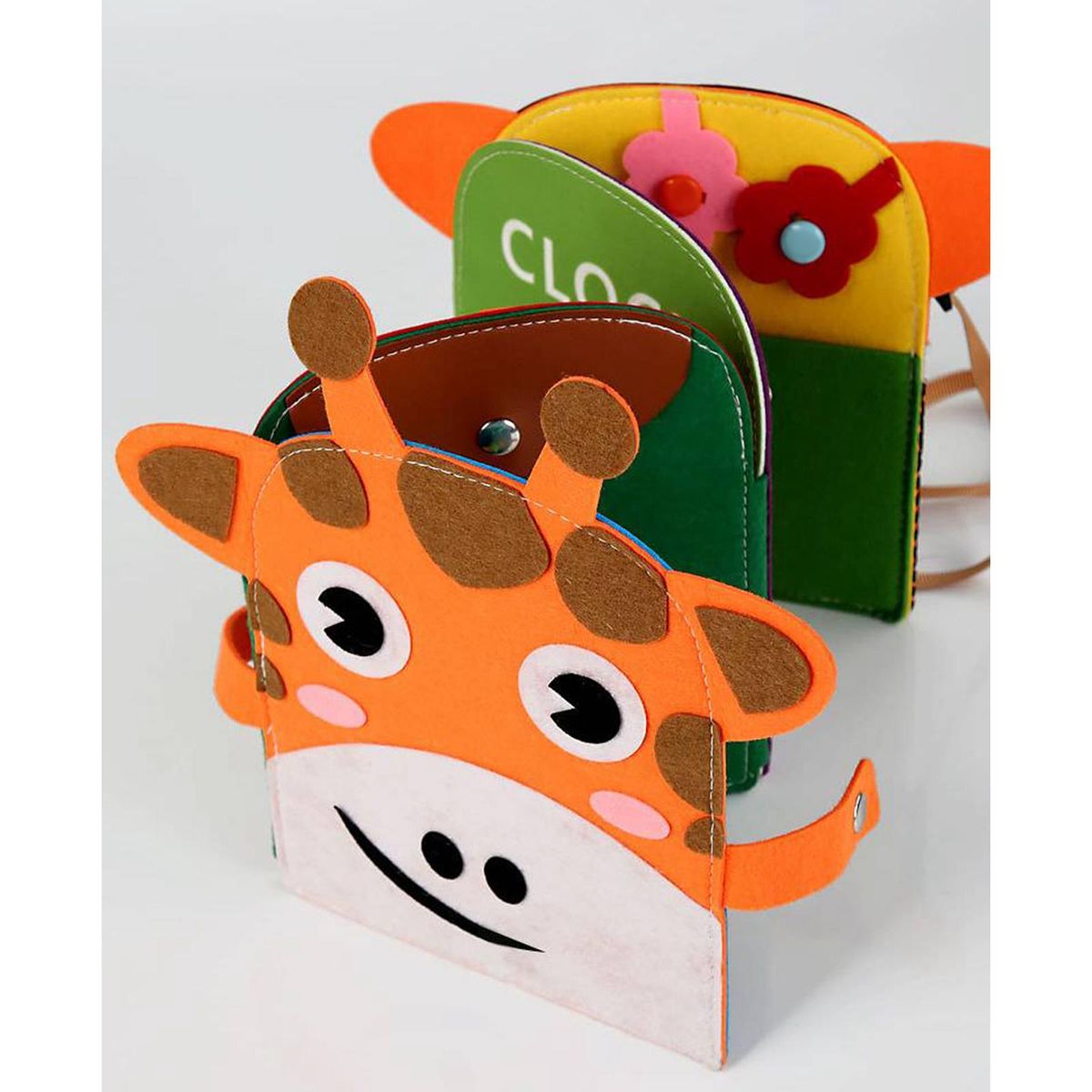 GENERICO - Libro Didáctico Jirafa Con Actividades