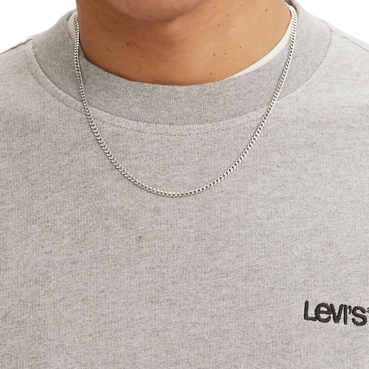 LEVIS - Polerón Hombre Cuello Redondo Gris Levis