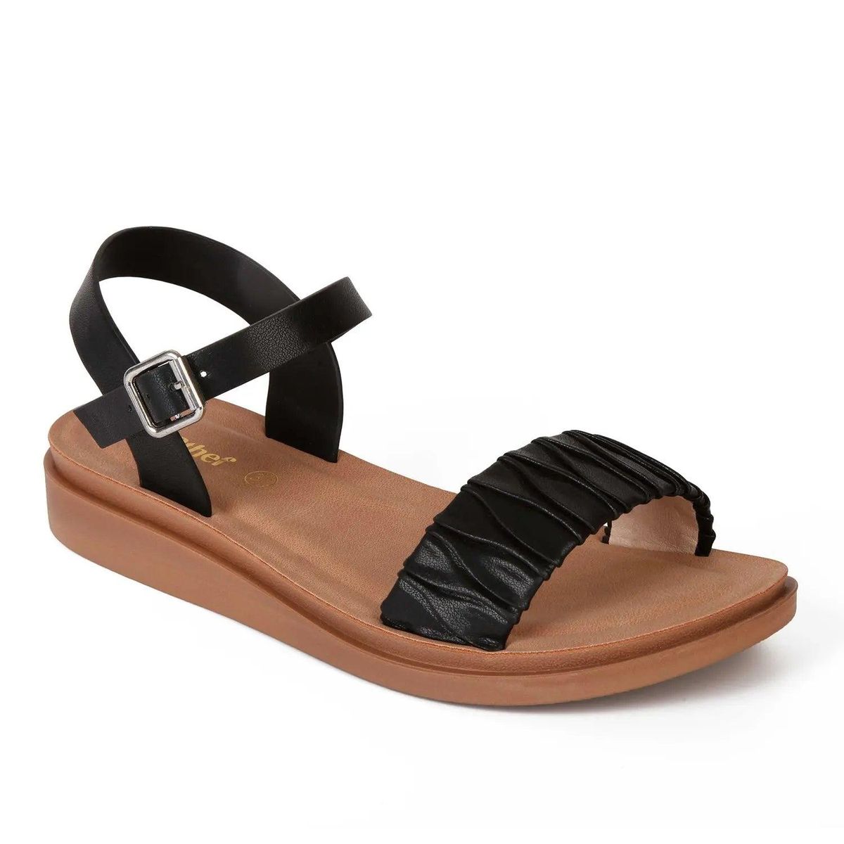 STHEF - SANDALIA MUJER STHEF CASUAL NEGRO 8010