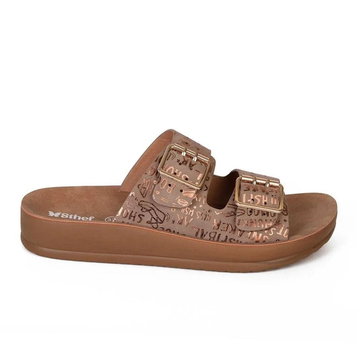 STHEF - Sandalias STHEF 8015 DORADO