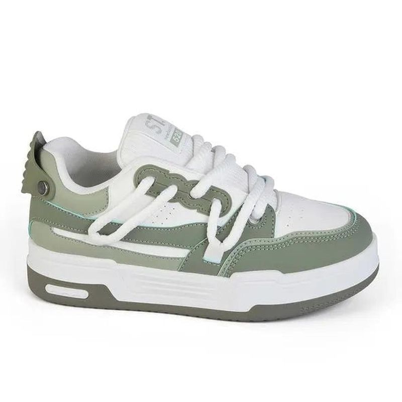 STHEF - ZAPATILLA MUJER STHEF CASUAL GRIS 7984